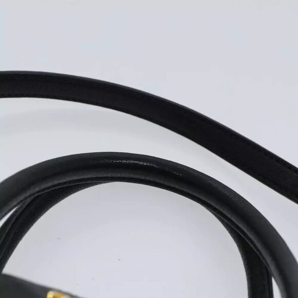 Miu Miu Hand Bag Leather 2way Black - Picture 7 of 11